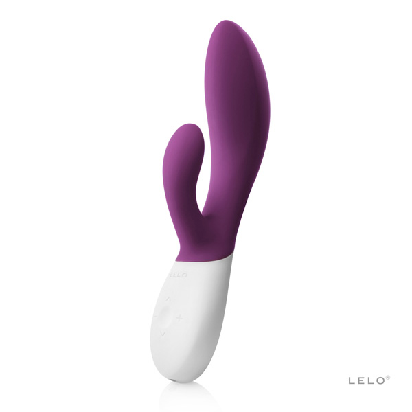 瑞典LELO＊INA WAVE-Plum終極兔子式雙重振動按摩棒(紫)